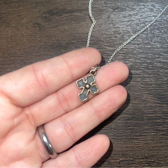 James Avery Jewelry James Avery Marked Chain And Cross Pendant